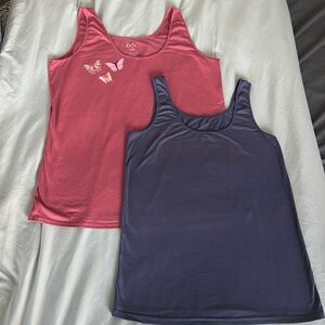 Two summer tank tops